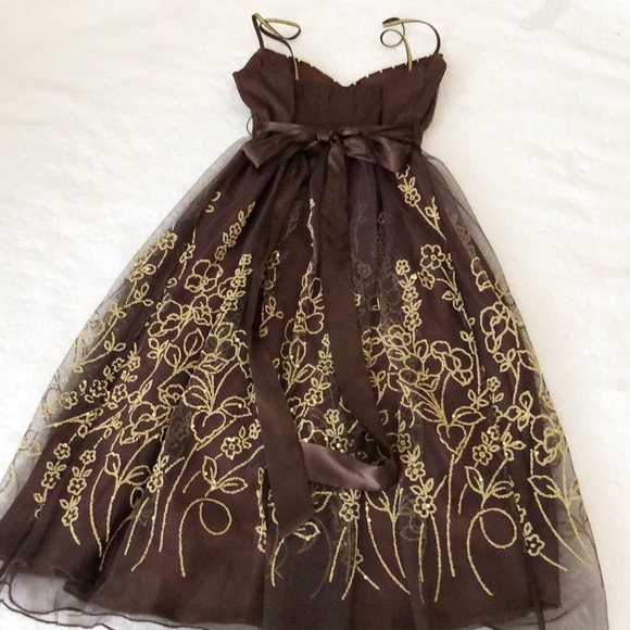 Sequined-Beaded Dress - Picture 3 of 7